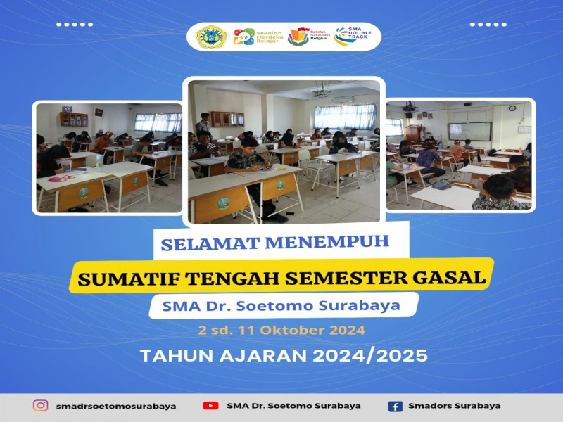 Kegiatan Penilaian Sumatif Tengah Semester (STS) Gasal Tahun Ajaran 2024/2025