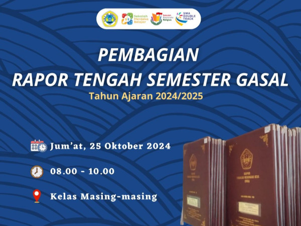 Pembagian Rapor Tengah Semester Gasal Tahun Ajaran 2024-2025